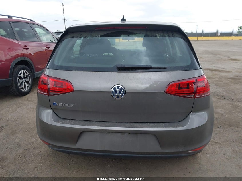 2016 Volkswagen E-Golf Se VIN: WVWKP7AUXGW913175 Lot: 44753037