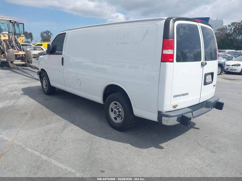 Vin: 1gtw7afg5l1237646, lot: 45250263, gmc savana cargo rwd 2500 regular wheelbase work van 20203