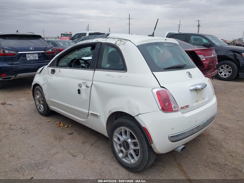 2012 Fiat 500 Lounge
