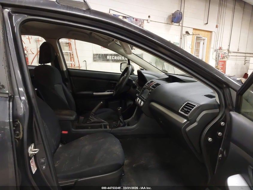 SUBARU IMPREZA 2015 VIN JF1GPAA66F9251330