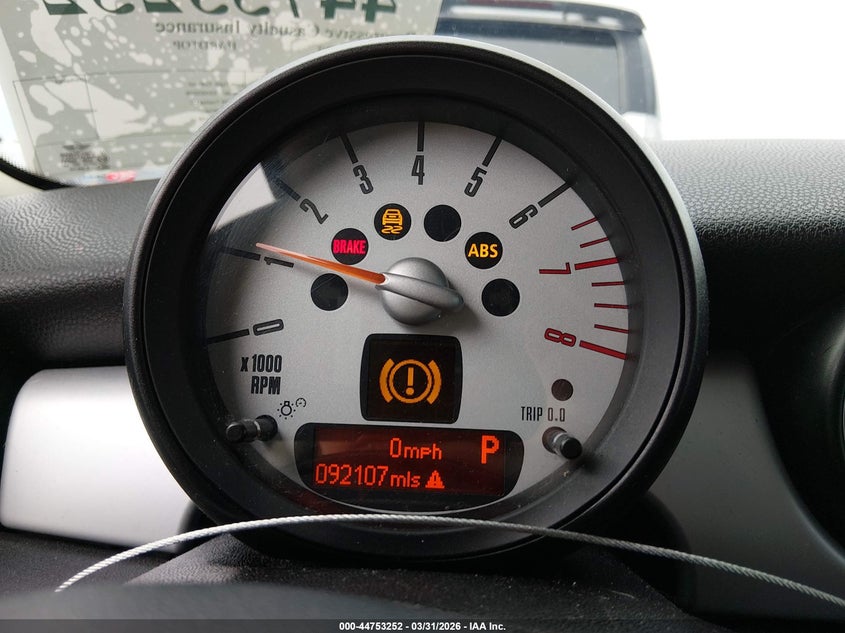 2013 Mini Hardtop Cooper VIN: WMWSU3C56DT548303 Lot: 44753252