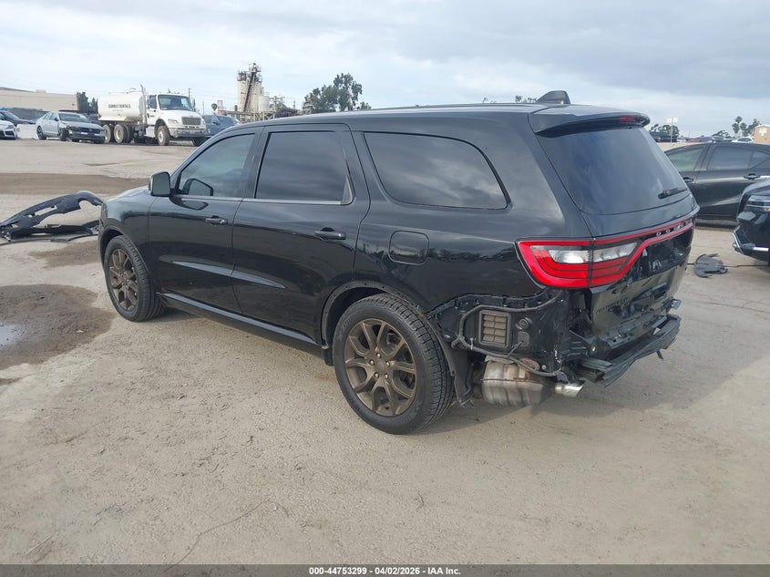 2018 Dodge Durango Gt Rwd