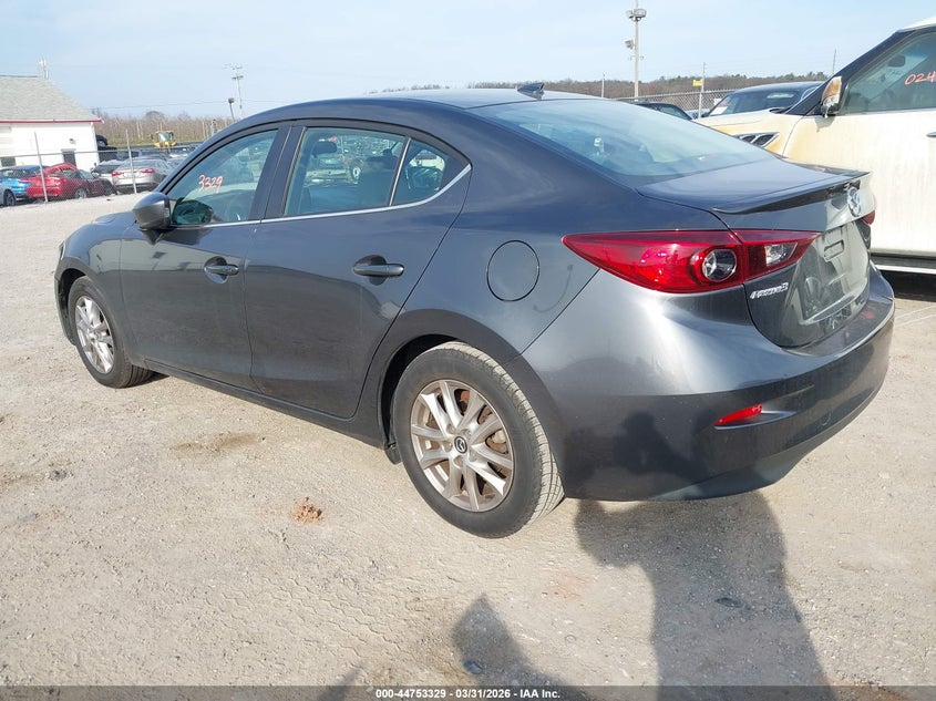 Vin: 3mzbm1v76fm228192, lot: 45250524, mazda mazda3 i touring 20153