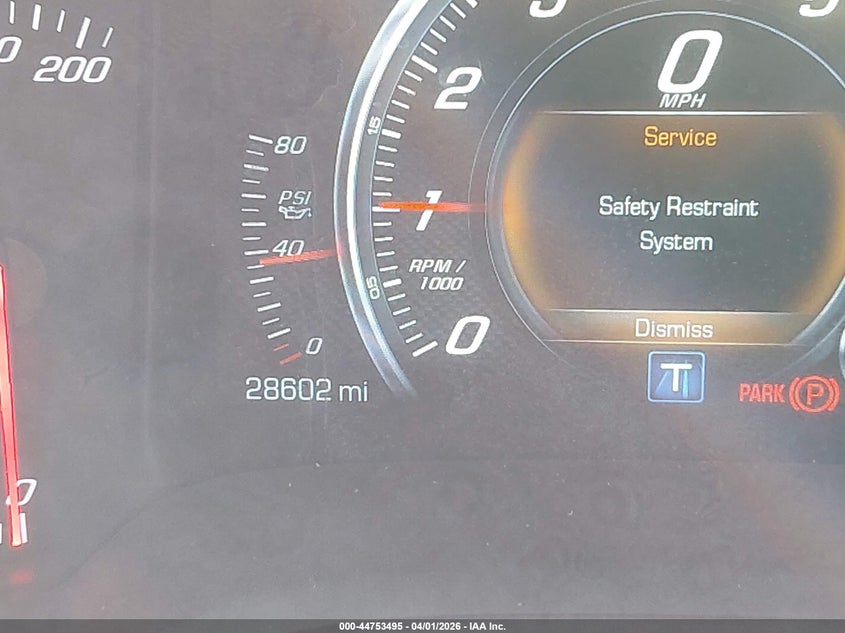 2019 Chevrolet Corvette Stingray VIN: 1G1YA2D78K5113146 Lot: 44753495