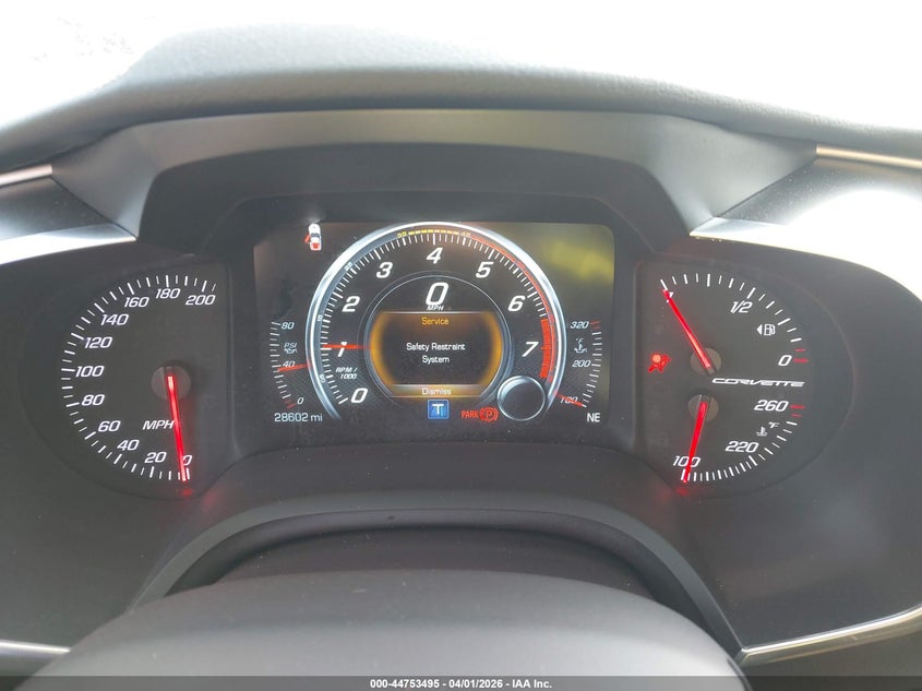 2019 Chevrolet Corvette Stingray VIN: 1G1YA2D78K5113146 Lot: 44753495