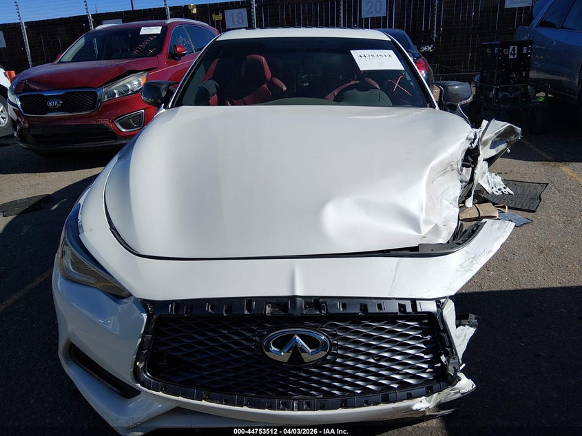 2017 Infiniti Q60 3.0T Red Sport 400 VIN: JN1FV7EL9HM702378 Lot: 44753512