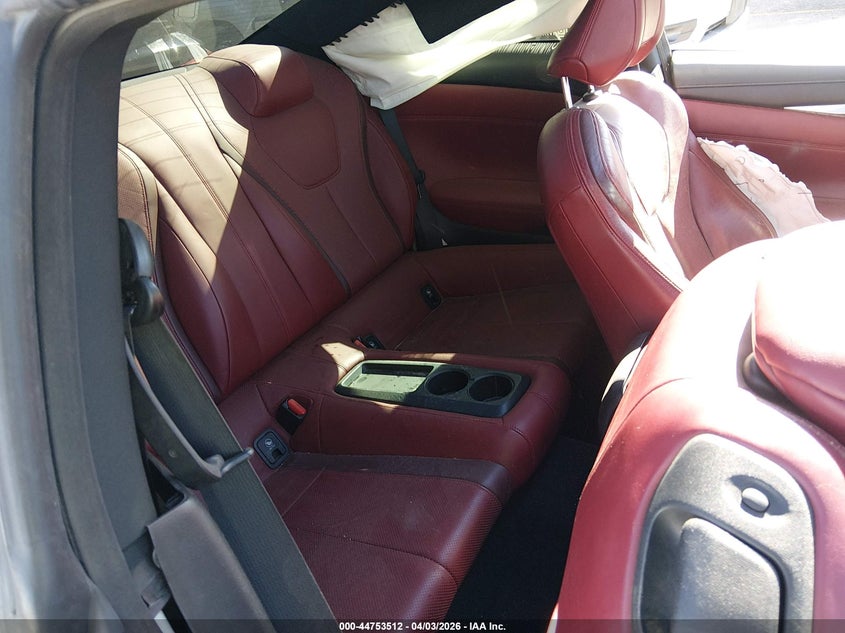 2017 Infiniti Q60 3.0T Red Sport 400 VIN: JN1FV7EL9HM702378 Lot: 44753512