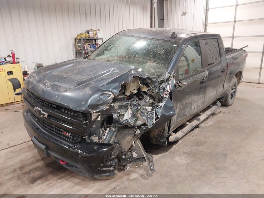 2020 Chevrolet Silverado 1500 4wd  Short Bed Lt Trail Boss 3GCPYFED7LG414608 photo 1