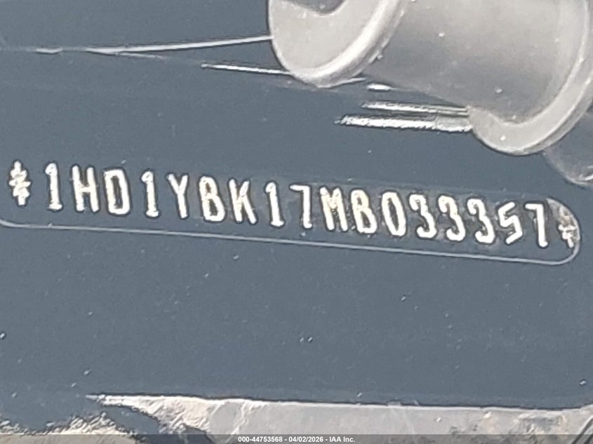 2021 Harley-Davidson Flhcs VIN: 1HD1YBK17MB033357 Lot: 44753568