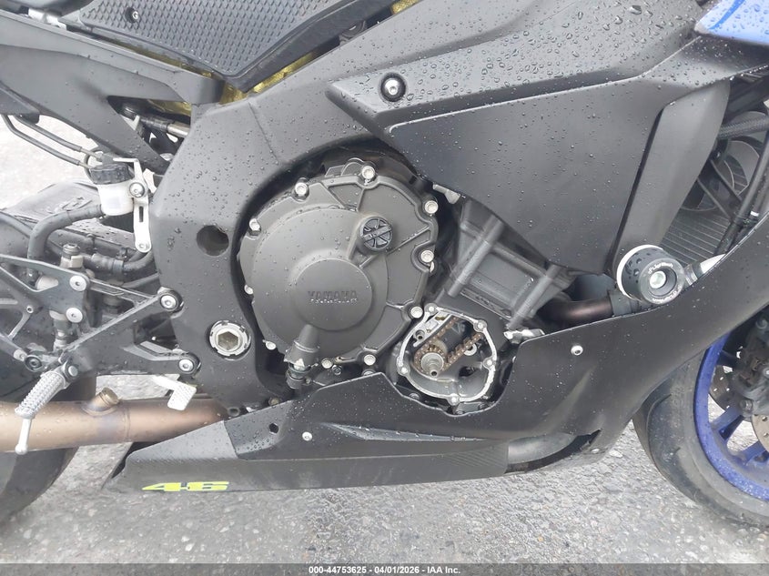2019 Yamaha Yzfr1 VIN: JYARN39EXKA004381 Lot: 44753625