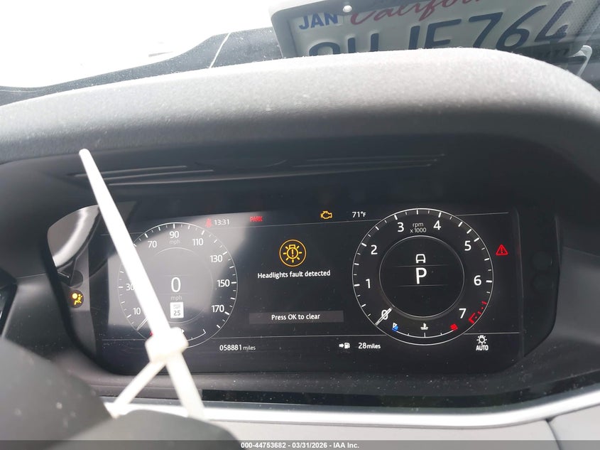 2020 Land Rover Range Rover Evoque Se VIN: SALZP2FX7LH048175 Lot: 44753682