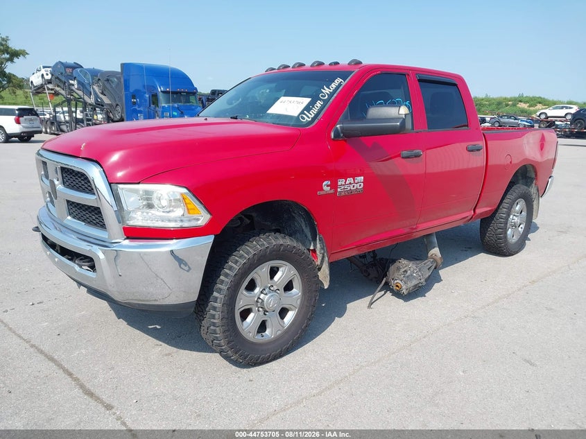 Vin: 3c6ur5clxdg608420, lot: 45250900, ram 2500 tradesman 20132