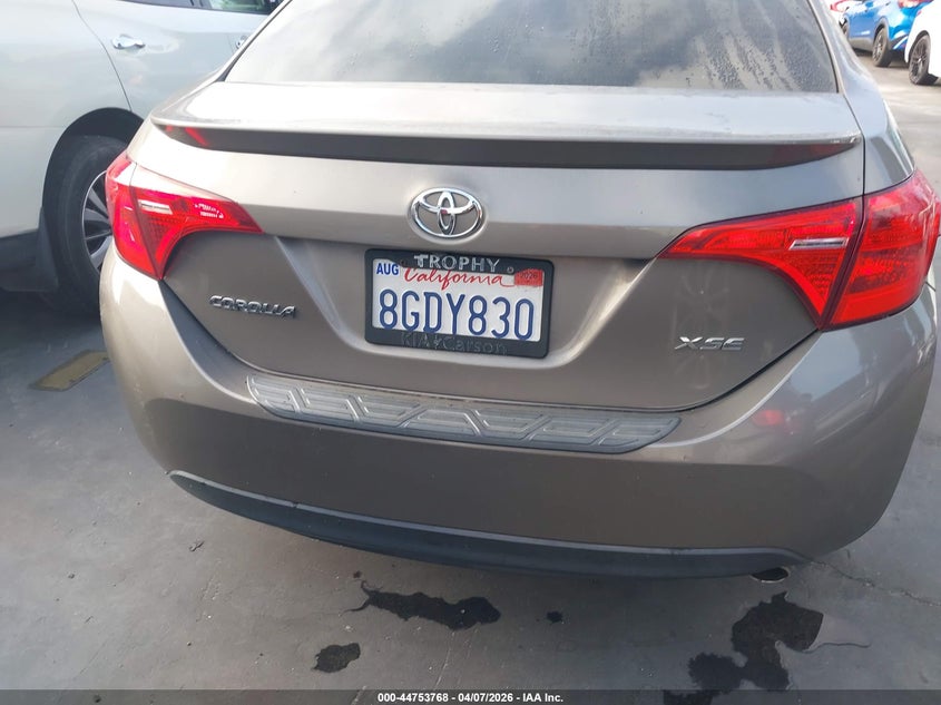 2018 Toyota Corolla 1.8 Xse grey Lot 111044753768 Vin 5YFBURHE1JP821679