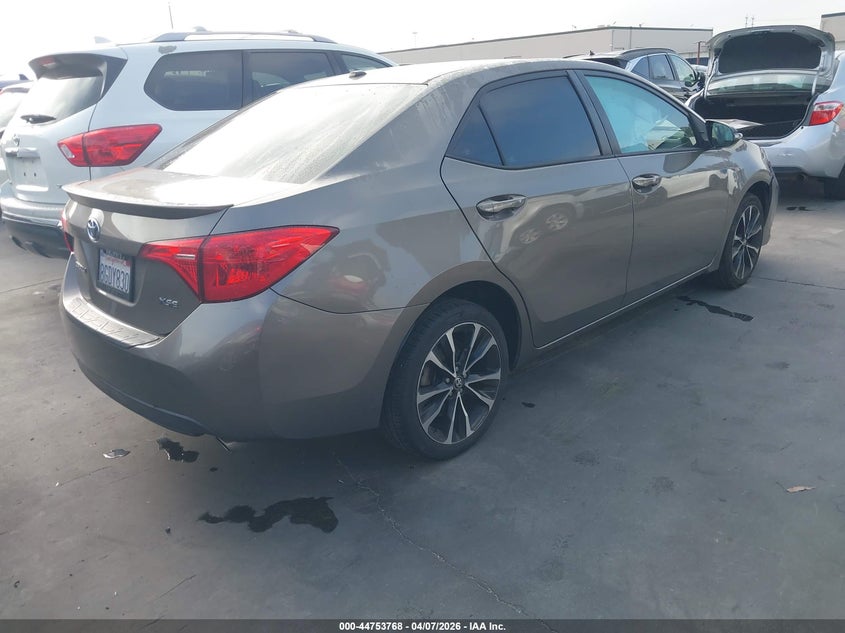 2018 Toyota Corolla 1.8 Xse grey Lot 111044753768 Vin 5YFBURHE1JP821679