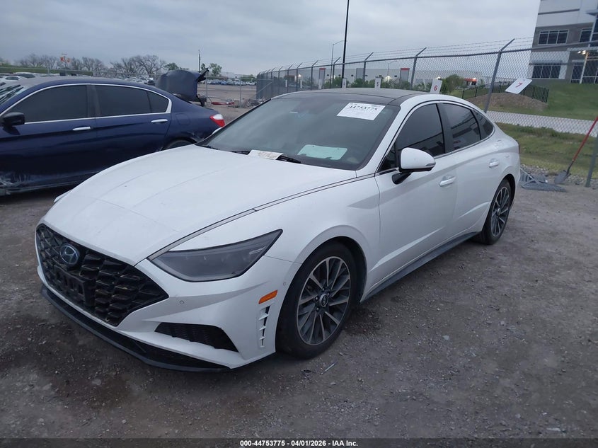 2021 Hyundai Sonata Limited 5NPEH4J24MH101279 photo 1