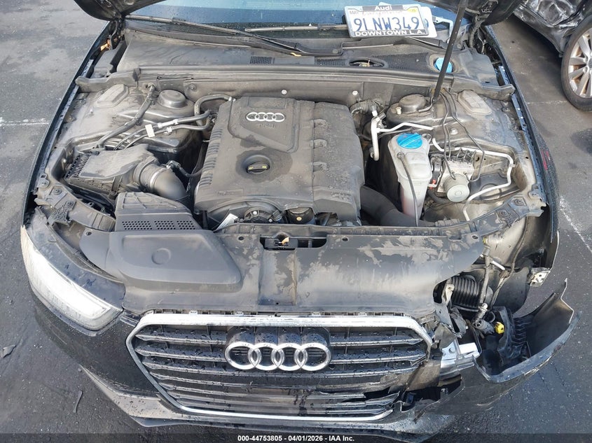 2015 AUDI A4 SEDAN 2.0L I-4 DI, DOHC, VVT, TURBO, 220HP