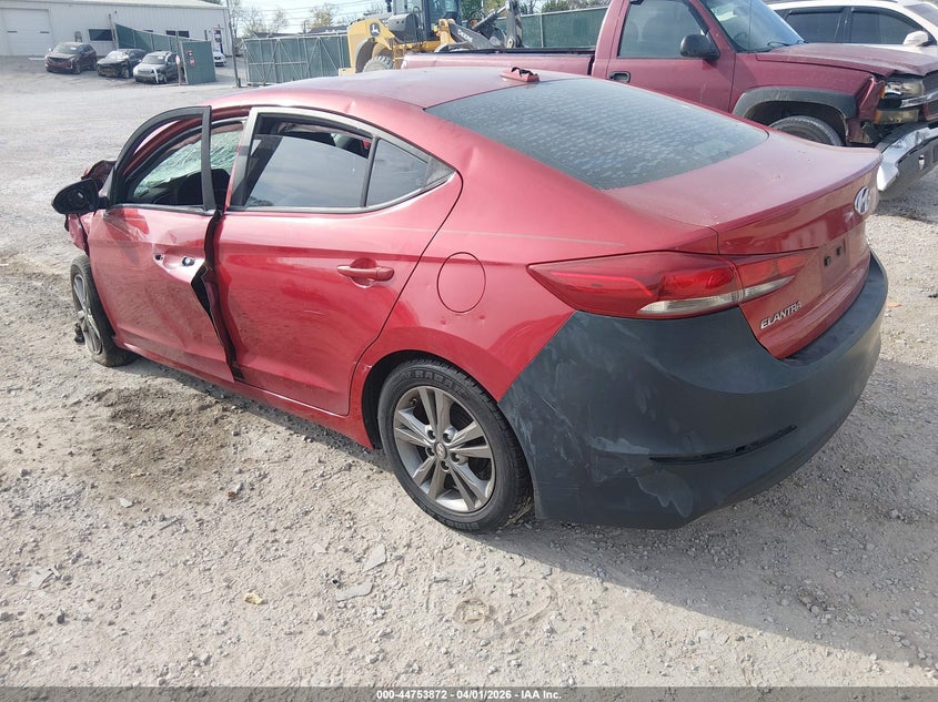 VIN 5NPD84LF3HH081110 2017 HYUNDAI ELANTRA SE