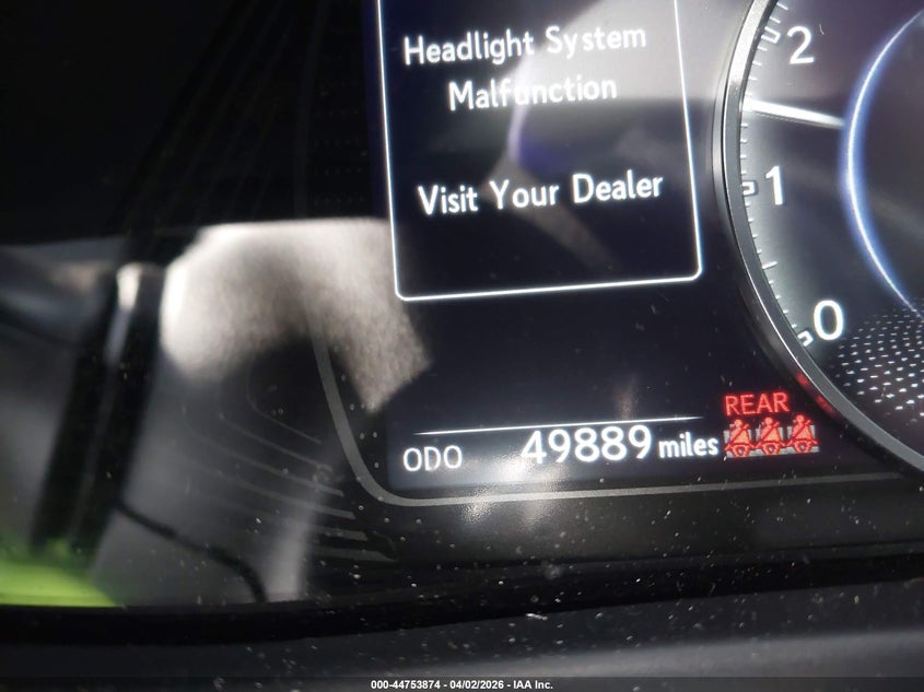 2022 Lexus Ux 200 VIN: JTHX3JBH9N2049366 Lot: 44753874