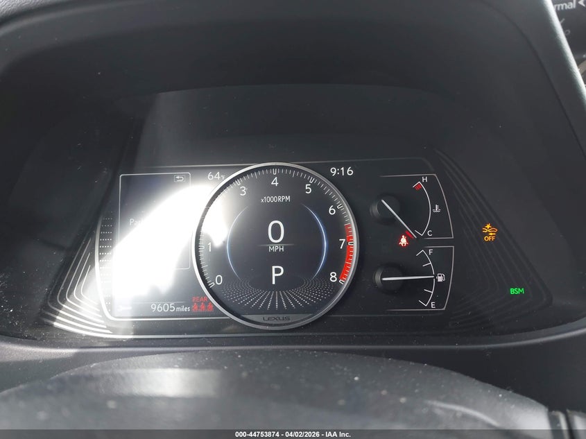 2022 Lexus Ux 200 VIN: JTHX3JBH9N2049366 Lot: 44753874