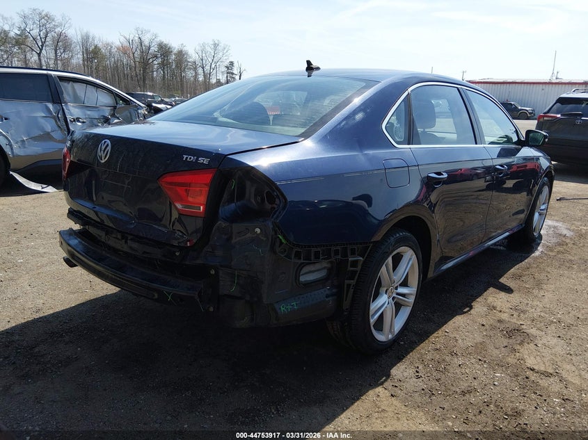2014 Volkswagen Passat 2.0L Tdi Se