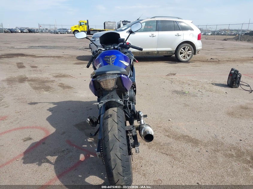 2013 Yamaha Fz6 R VIN: JYARJ18E7DA012006 Lot: 44753933