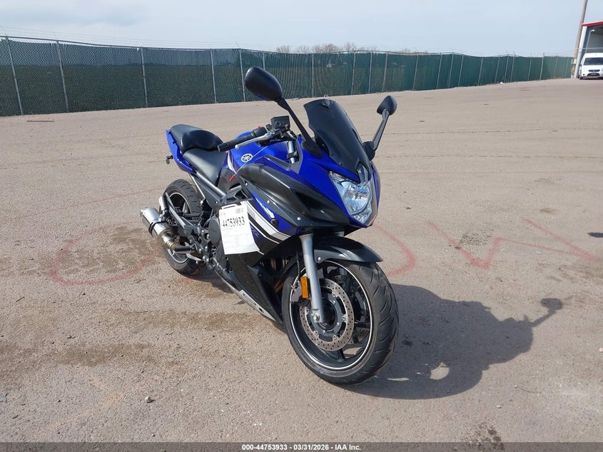 2013 YAMAHA FZ6 auction photo 1