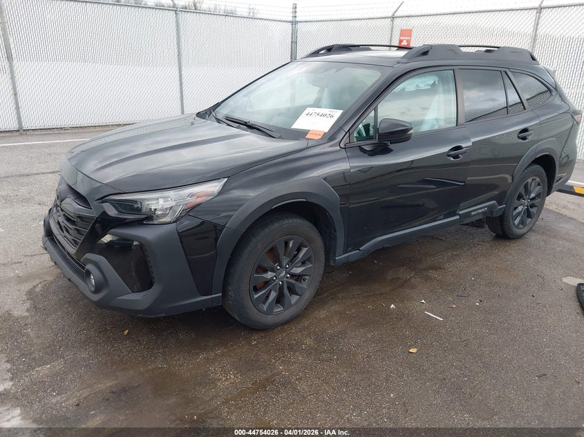 Vin: 4s4btgld8p3125968, lot: 45251221, subaru outback onyx edition xt 20232
