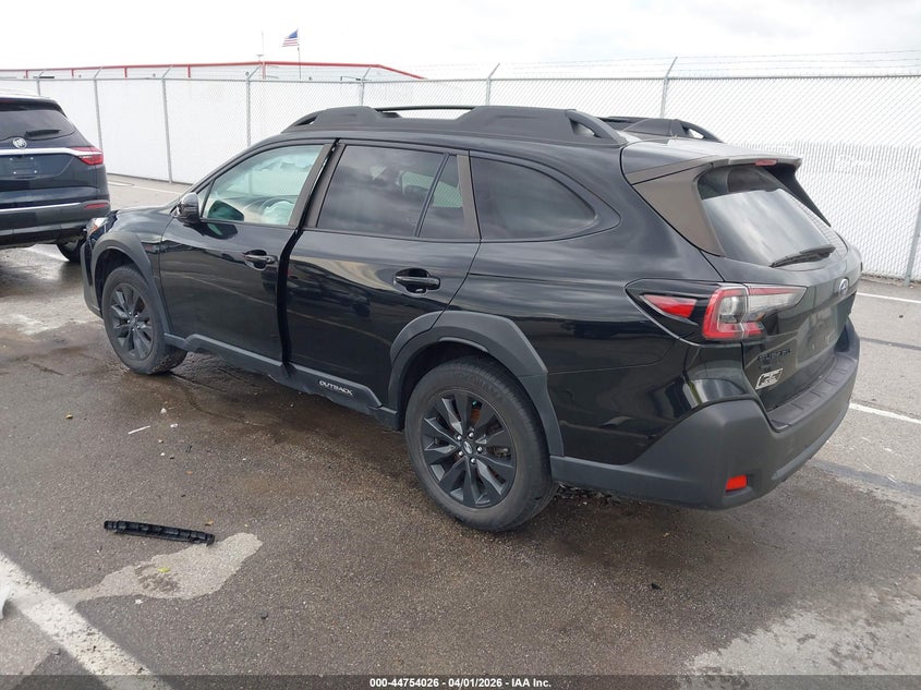 Vin: 4s4btgld8p3125968, lot: 45251221, subaru outback onyx edition xt 20233