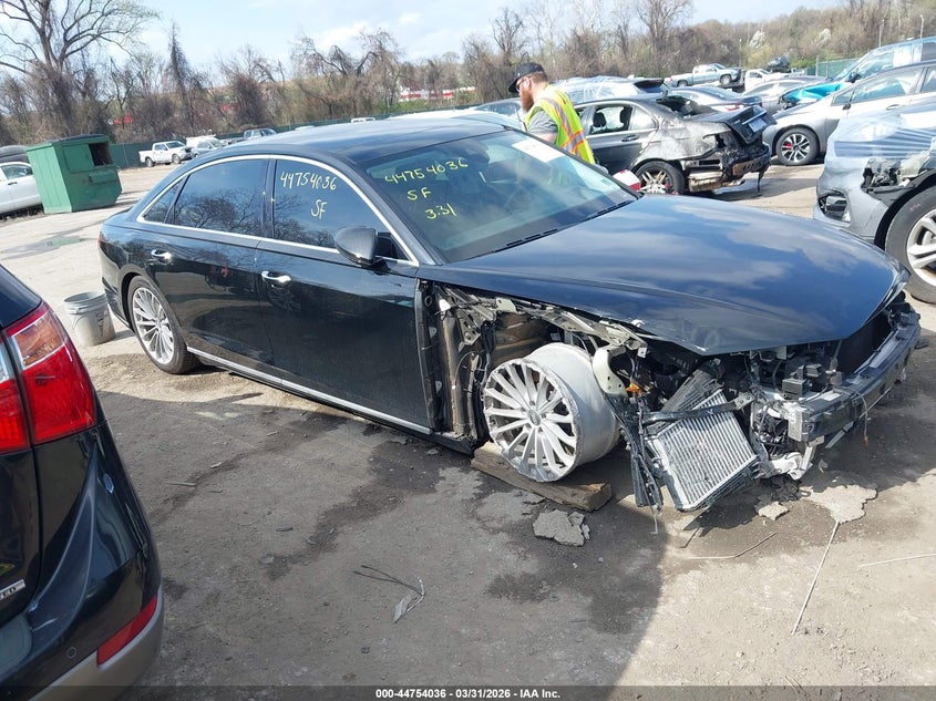 2020 Audi A8 L 60 Tfsi Quattro Tiptronic VIN: WAU8EAF8XLN004732 Lot: 44754036