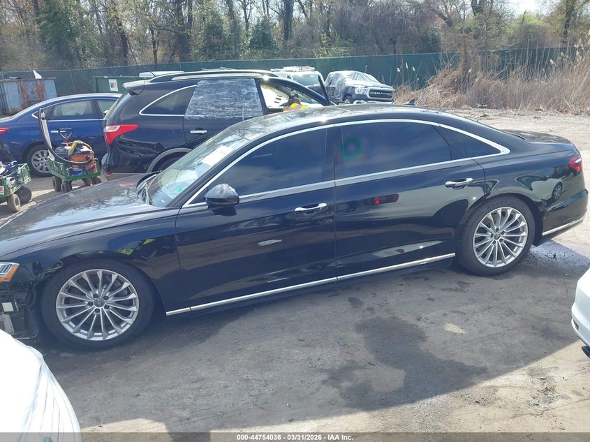 2020 Audi A8 L 60 Tfsi Quattro Tiptronic VIN: WAU8EAF8XLN004732 Lot: 44754036