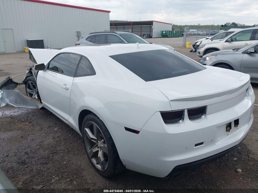 2012 Chevrolet Camaro 3.6 2Lt white Lot 111044754040 Vin 2G1FC1E35C9187636