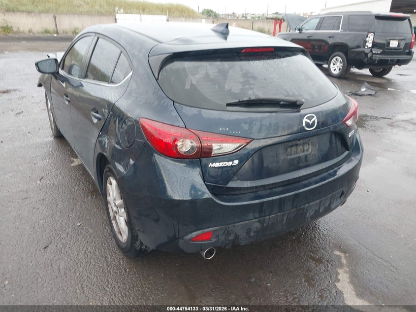 Vin: jm1bm1m76g1331681, lot: 45251328, mazda mazda3 i touring 20163