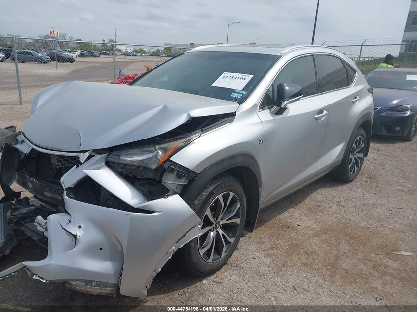 Vin: jtjbarbz3g2058489, lot: 45251393, lexus nx 200t f sport 20162