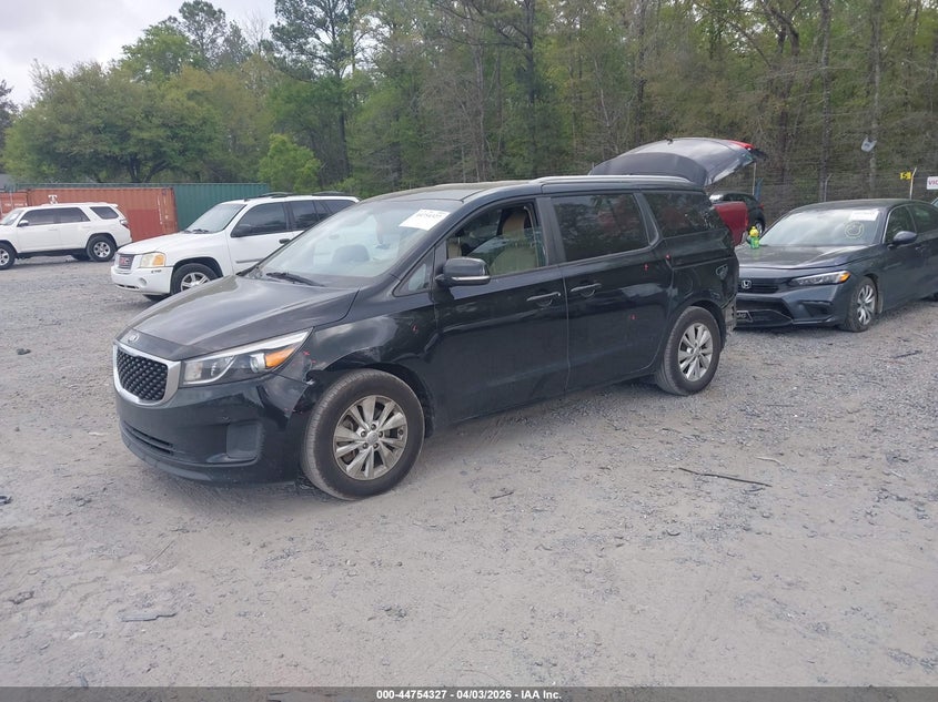 2017 Kia Sedona Lx KNDMB5C13H6266649 photo 1