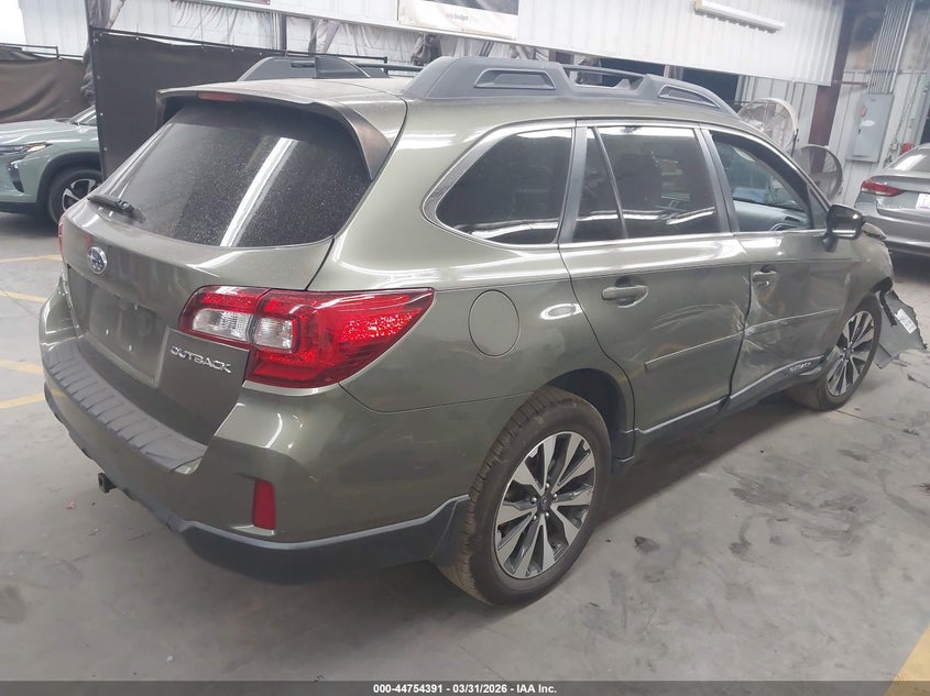 2016 Subaru Outback 2.5I Limited