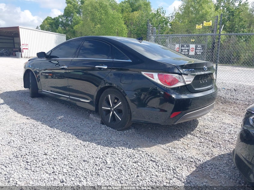 2012 Hyundai Sonata 2.4 Hybrid black Lot 111044754407 Vin KMHEC4A40CA021592