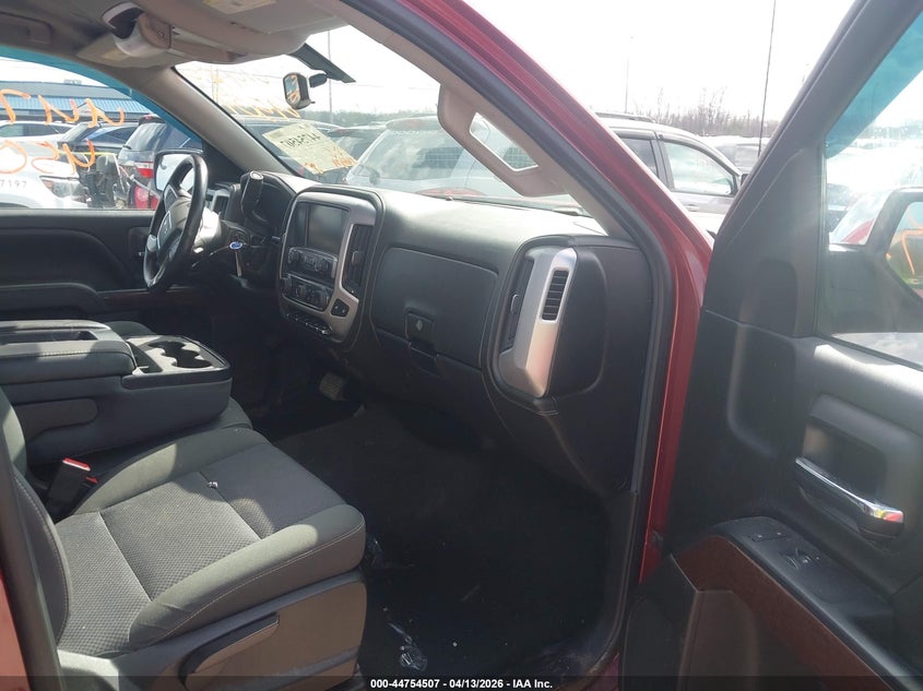 2017 Gmc SIERRA 5.3 Sle Red Lot 111044754507 Vin 1GTV2MEC5HZ139168