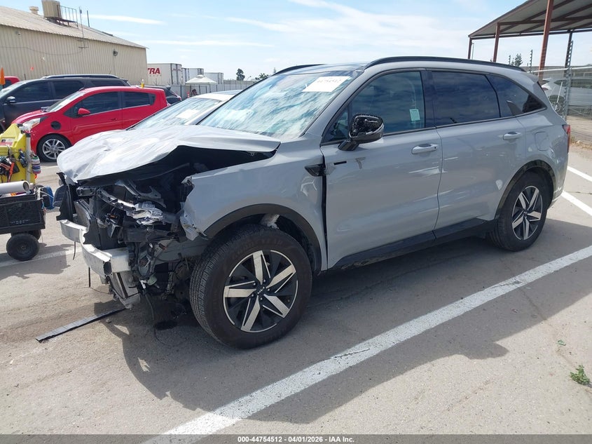 VIN 5XYRH4LF0NG104609 2022 KIA SORENTO EX