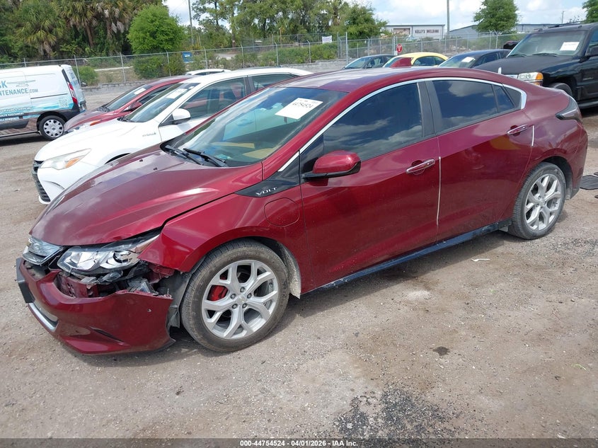 Vin: 1g1rb6s51hu104717, lot: 45251719, chevrolet volt premier 20172