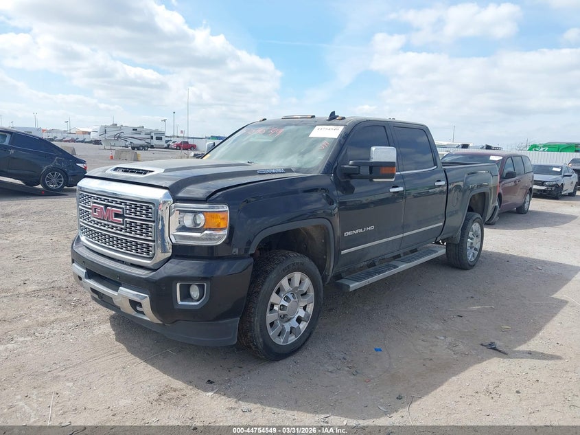 Vin: 1gt12seyxkf151100, lot: 45251744, gmc sierra 2500hd denali 20192