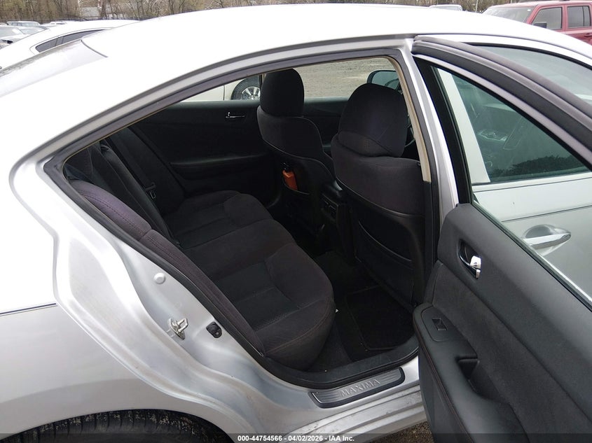 2012 Nissan Maxima 3.5 3.5 S silver Lot 111044754566 Vin 1N4AA5AP1CC860590