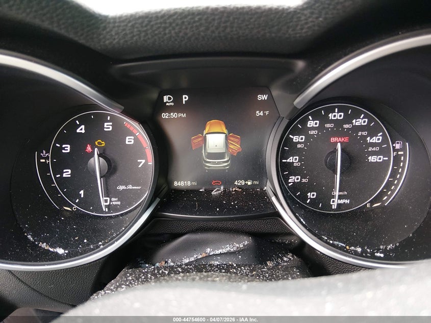 2018 Alfa Romeo Stelvio Ti Sport Awd VIN: ZASFAKNN4J7B65850 Lot: 44754600
