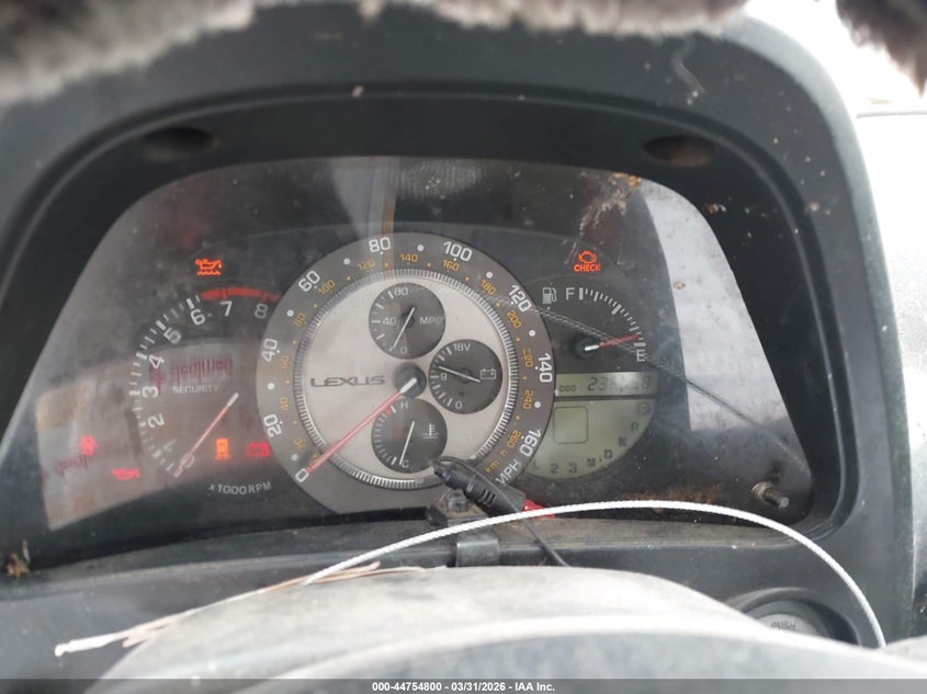 2003 Lexus Is 300 VIN: JTHBD192X30076013 Lot: 44754800