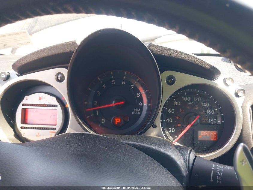 2010 Nissan 370Z Touring VIN: JN1AZ4FH1AM303557 Lot: 44754801