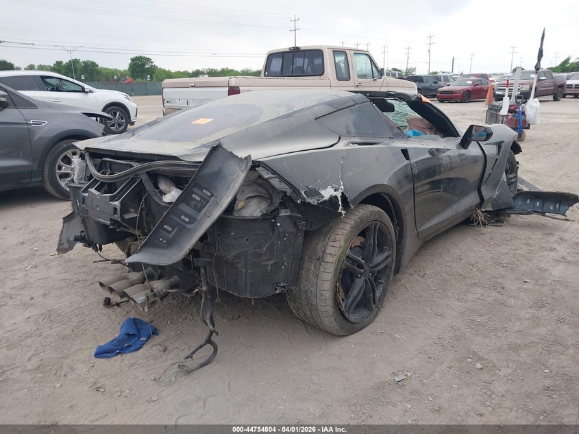 Vin: 1g1yb2d70h5111297, lot: 45251999, chevrolet corvette stingray 20174