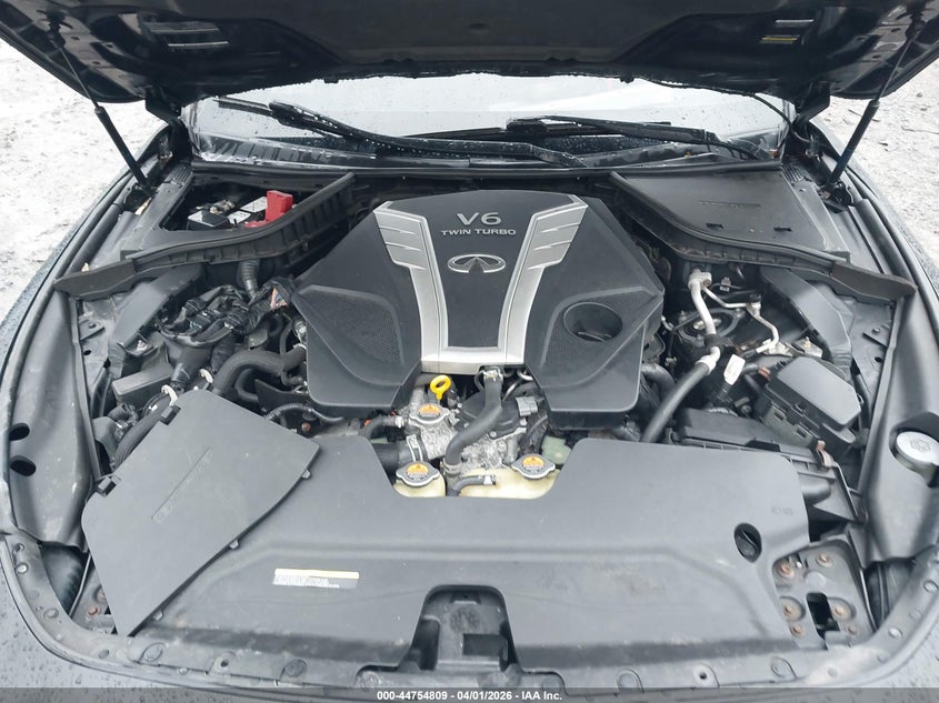 2017 Infiniti Q60 3.0T Red Sport 400 VIN: JN1FV7EL8HM702260 Lot: 44754809