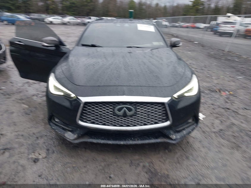 2017 Infiniti Q60 3.0T Red Sport 400 VIN: JN1FV7EL8HM702260 Lot: 44754809