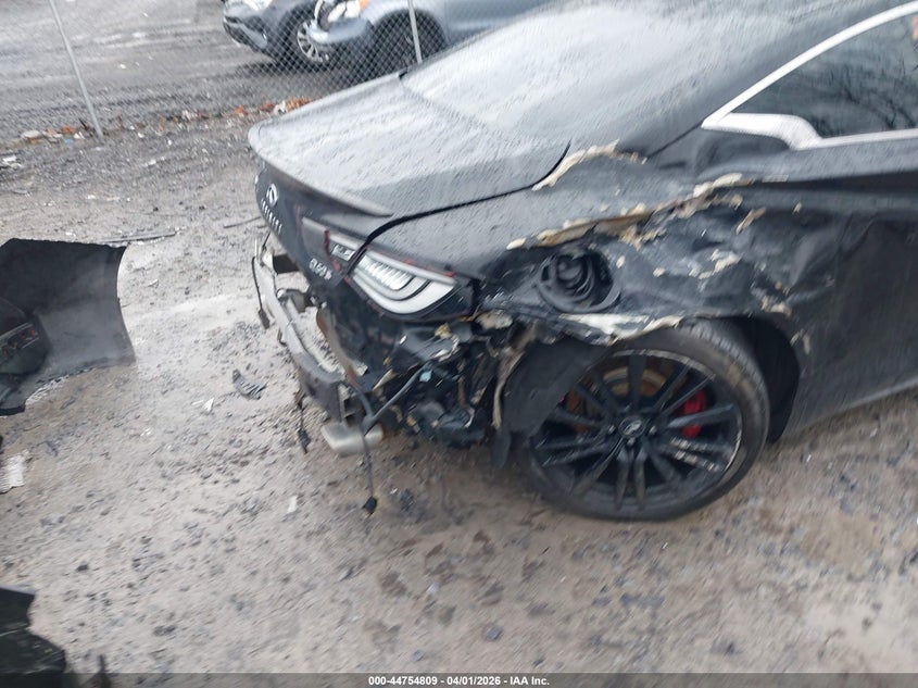 2017 Infiniti Q60 3.0T Red Sport 400 VIN: JN1FV7EL8HM702260 Lot: 44754809