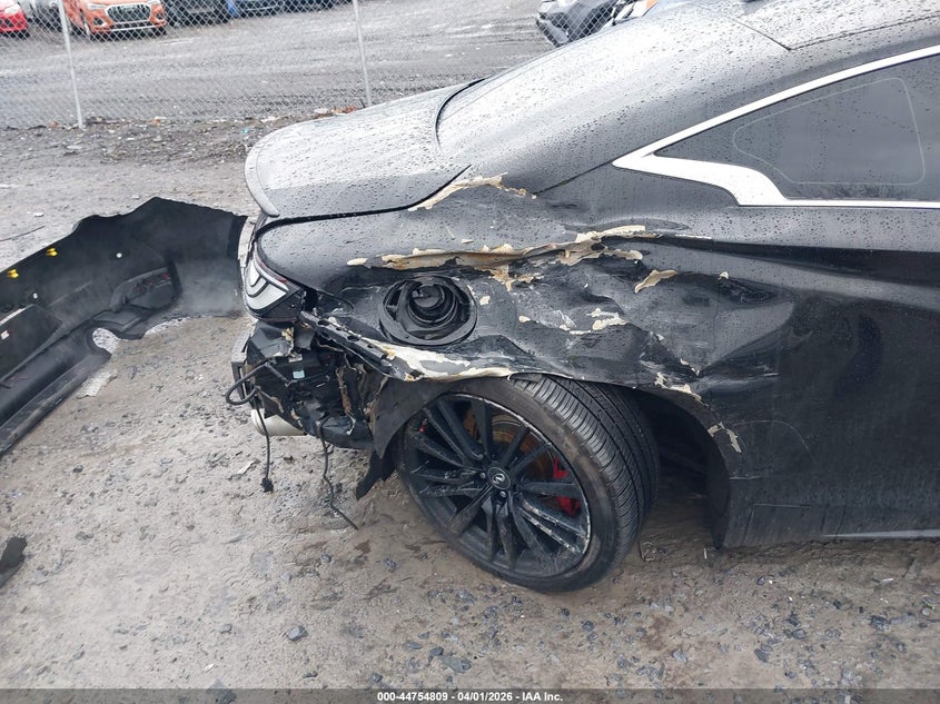 2017 Infiniti Q60 3.0T Red Sport 400 VIN: JN1FV7EL8HM702260 Lot: 44754809