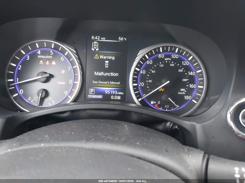 2017 Infiniti Q60 3.0T Red Sport 400 VIN: JN1FV7EL8HM702260 Lot: 44754809